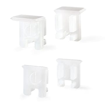 Ändavslut Beslag Design LED-profil Apex 2x2-pack