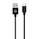 USB-A Champion till USB-C Kabel 1m Svart