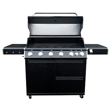 Gasolgrill Kobe Premium 6+1 Svart
