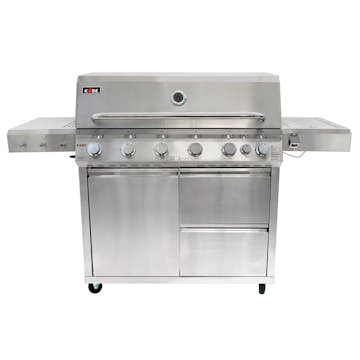 Gasolgrill Kobe Premium 6+1 RST Grå