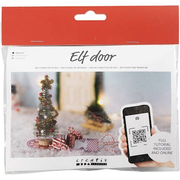 Nissens dörr Creativ Company Mini DIY Kit Julgran