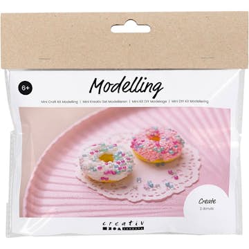 DIY-kit Creativ Company Modellera Donuts