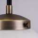 Taklampa Globen Lighting Alley IP44 Antikmässing/Vit