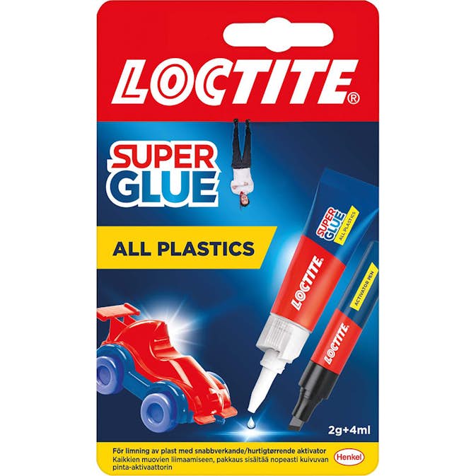 Lim Snabblim Loctite All Plastics 2g Loc