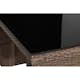 Utebord Comfort Garden James Glasskiva 85x145 cm Utomhus