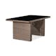 Utebord Comfort Garden James Glasskiva 85x145 cm Utomhus