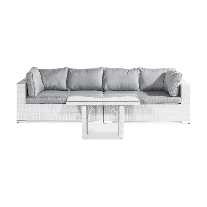 Loungegrupp Comfort Garden Bahamas 4-sits Rak med Soffbord 100x60 Utomhus