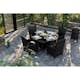 Matgrupp Utomhus Comfort Garden 140x90 med Utefåtölj Thor