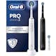 Eltandborste Oral-B Pro3 Duo Black/White med Timerfunktion & 3 Borsthuvuden