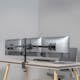 Monitorarm LogiLink Trippel 17-27 tum 2x658 mm