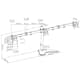 Monitorställ/Fot LogiLink Trippel 17-27 tum 2x658 mm