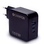 Laddare Champion 100W PD / QC Svart