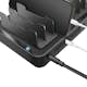 Laddstation LogiLink 10 Portar 6 st USB-C + 4st USB-A PD/QC3.0 120W