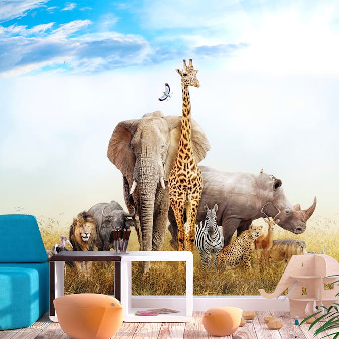 Fototapet Arkiio Fauna Of Africa