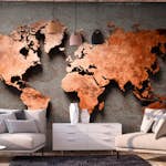 Fototapet Arkiio Copper Map