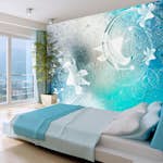 Fototapet Arkiio Självhäftande Winter Flowers