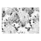 Fototapet Arkiio Självhäftande Sentimental Garden Black And White