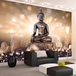 Fototapet Arkiio Självhäftande Golden Enlightenment