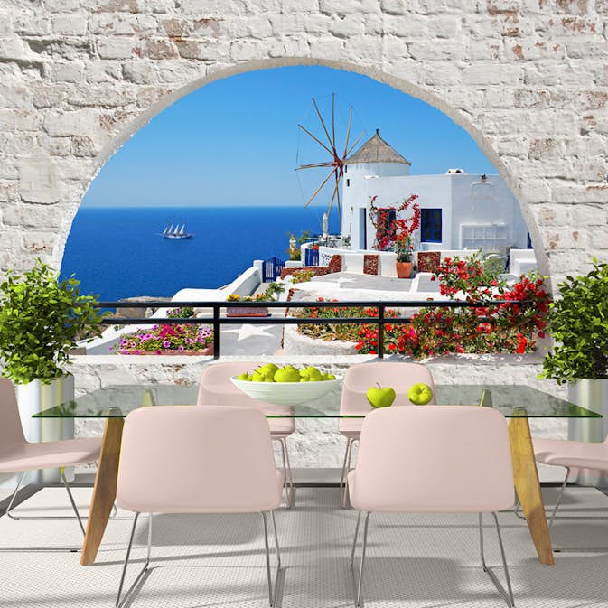 Fototapet Arkiio Summer In Santorini