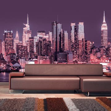 Fototapet Arkiio Nyc Purple Nights