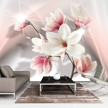 Fototapet XXL Arkiio White Magnolias II 500x280 cm