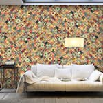 Fototapet XXL Arkiio Rainbow Mosaic 500x280 cm