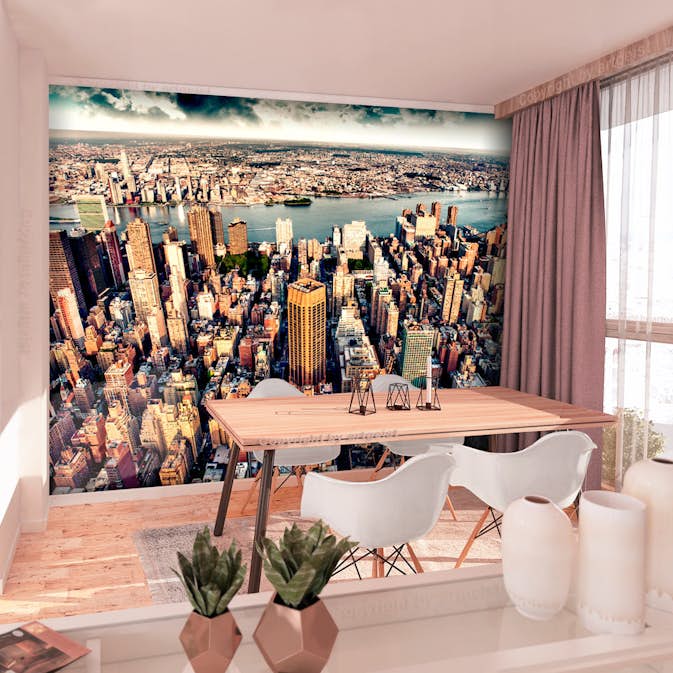 Fototapet Arkiio Bird's Eye View Of New York 450x315 cm