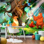 Fototapet Arkiio Bear And Friends 450x315 cm