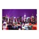 Fototapet Arkiio Rainbow stadens ljus New York 450x270 cm