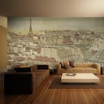 Fototapet XXL Arkiio Good bye Paris! 550x270 cm