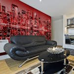 Fototapet XXL Arkiio Redhot NYC 550x270 cm