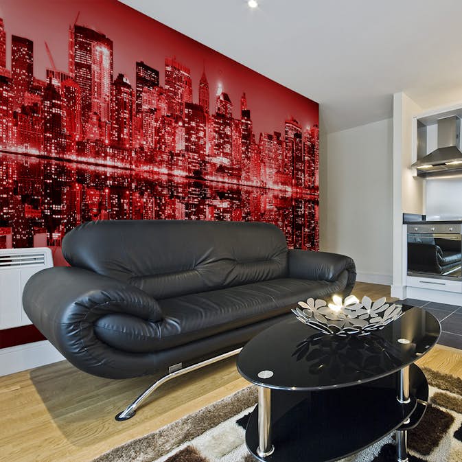 Fototapet XXL Arkiio Redhot NYC 550x270 cm