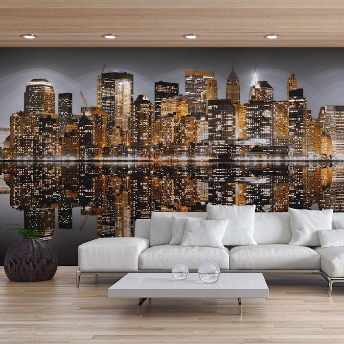Fototapet XXL Arkiio American gold 550x270 cm