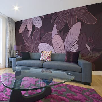 Fototapet XXL Arkiio Dreamy flowers 550x270 cm