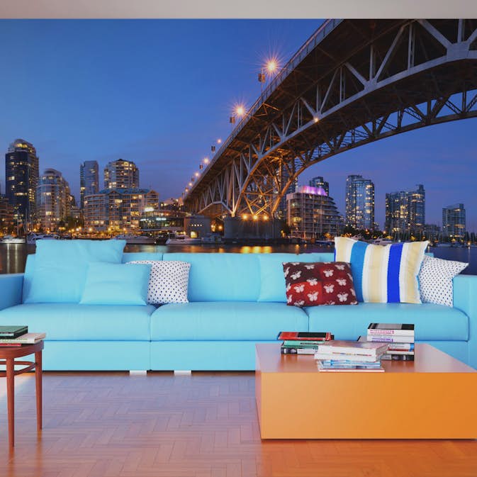 Fototapet XXL Arkiio Granville Bridge Vancouver Canada 550x270 cm