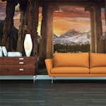 Fototapet XXL Arkiio Trail of rocky temples 550x270 cm