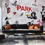 Fototapet Arkiio Banksy Graffiti Diveristy