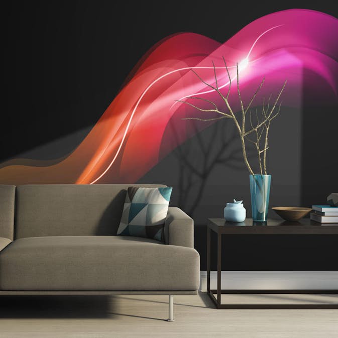 Fototapet Arkiio Abstract Colorful Jellyfish