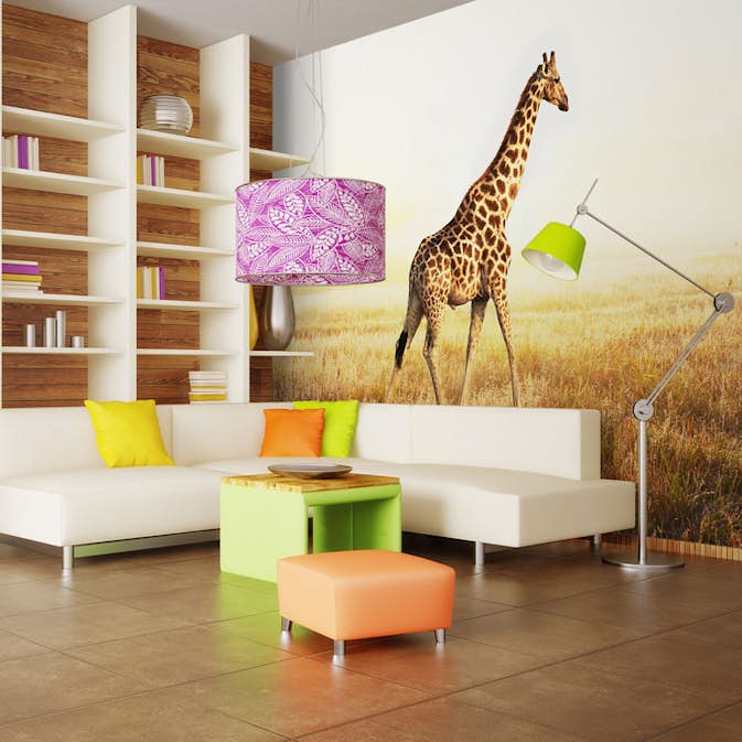 Fototapet Arkiio Giraff Gå