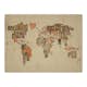 Fototapet Arkiio Indiana Jones Map Of Adventures