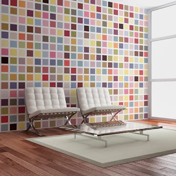 Fototapet Arkiio Mosaik Av Färger