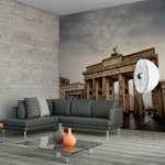 Fototapet Arkiio Turister Nära Brandenburger Tor