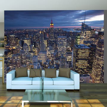 Fototapet Arkiio New York Natt