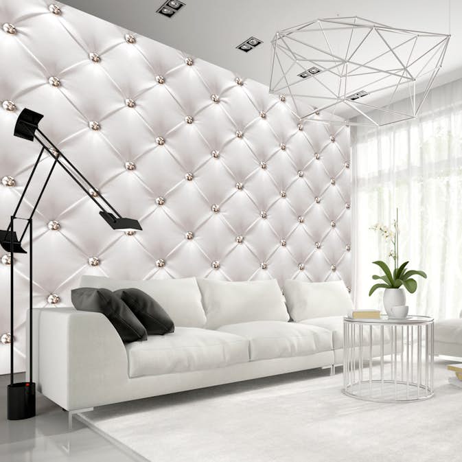 Fototapet Arkiio Självhäftande White Elegance