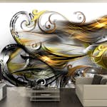 Fototapet Arkiio Självhäftande Gold Expression