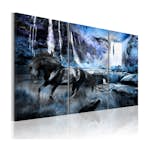 Tavla Arkiio Waterfall In Colour Of Sapphire