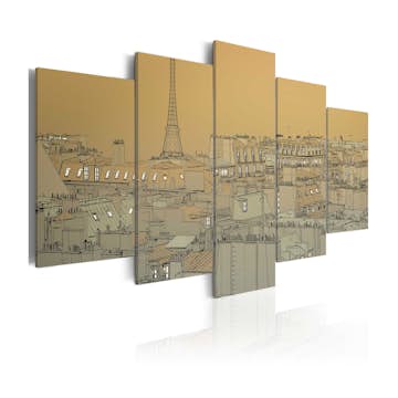 Tavla Arkiio Good old Paris Vintage