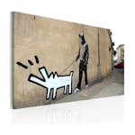 Tavla Arkiio Barking Dog Banksy 60x40