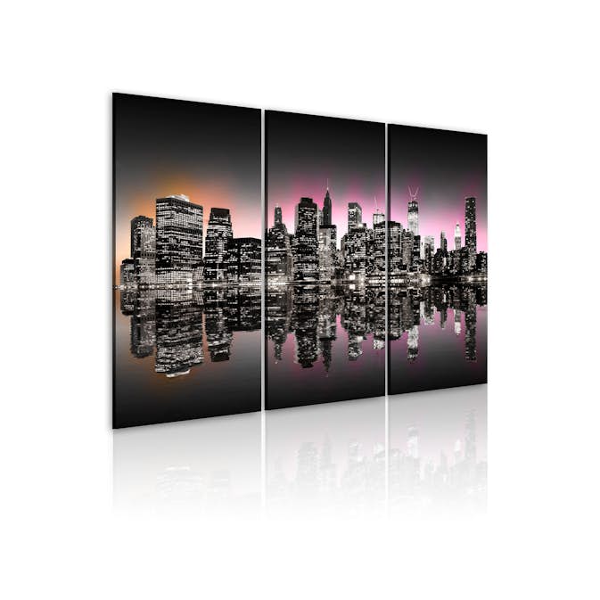 Tavla Arkiio Staden Som Aldrig Sover New York