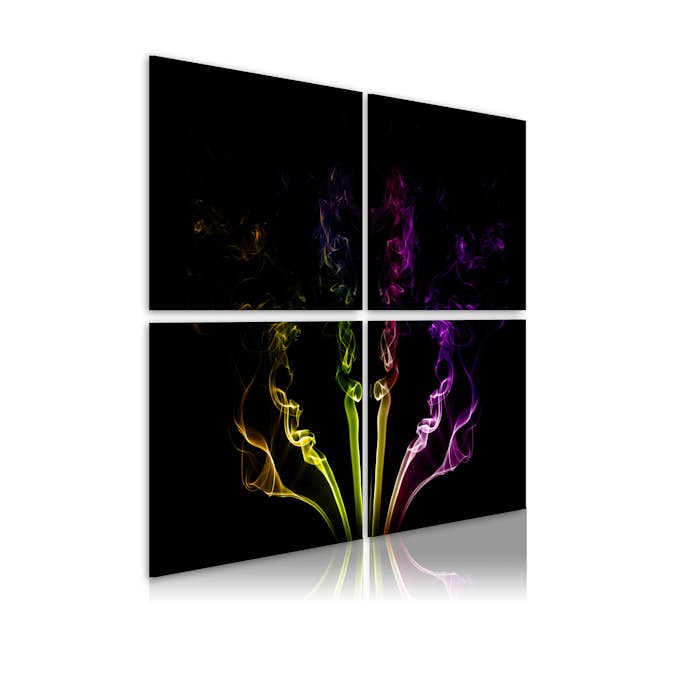 Tavla Arkiio RainbowFärgade Rök Spår